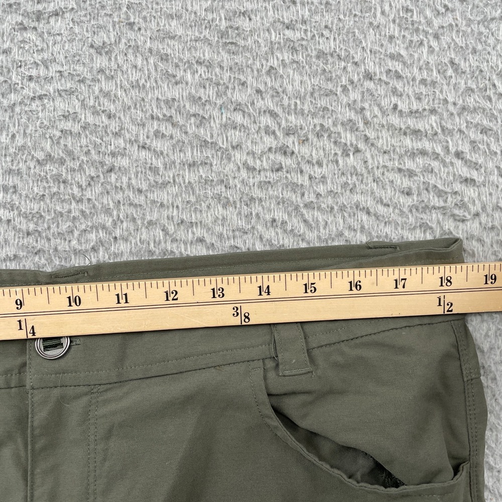 Columbia Pants Mens 36x34 Green Outdoor Hiking Straight Lightweight Articulated - Picture 6 of 10